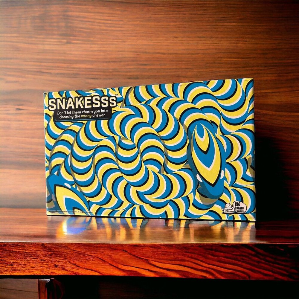 Snakesss by Big Potato Games Party Trivia Game Brand New Card Game - SEALED!